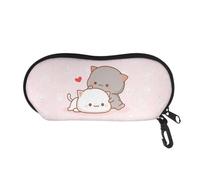 Belidome Cartoon Cats Sunglasses Pouch Travel Glasses Case Bag