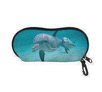 Belidome Cute Dolphin Baby Design Sunglasses Glasses Case Soft Durable Gifts for Women Kids Boys Girls