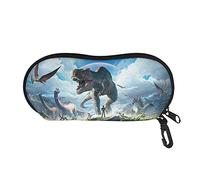 Belidome Dinosaur Kids Glasses Bag for Kids Boys Girls Eyeglasses Case with Zipper