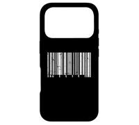 Belief Barcode Minimal Design Case for iPhone 17 Pro