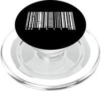 Belief Barcode Minimal Design PopSockets PopGrip for MagSafe
