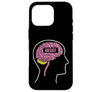 Belief Brain Power Thought Design Case for iPhone 16 Pro