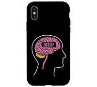 Belief Brain Power Thought Design Case for iPhone X/XS