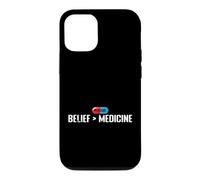 Belief Greater Than Medicine Placebo Case for iPhone 12/12 Pro
