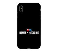 Belief Greater Than Medicine Placebo Case for iPhone XS Max