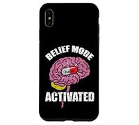 Belief Mode Activated Placebo Brain Design Case for iPhone XS Max