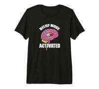 Belief Mode Activated Placebo Brain Design Premium T-Shirt
