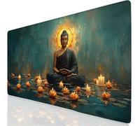 Belief Mouse Mat 1500x800x3mm XXL Gaming Mouse Pad Abstract Desk Mat, Gaming Keyboard Mousepad Improved Precision and Speed,Desk Accessories with Non-Slip Base and Stitched Edge for Office Home YG-832