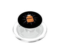 Belief Placebo Bottle Graphic PopSockets PopGrip for MagSafe
