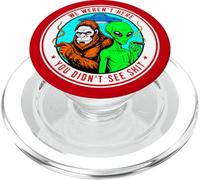 Believe Big Bigfoot Sasquatch Cryptid Hunter Apparel PopSockets PopGrip for MagSafe