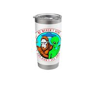 Believe Big Bigfoot Sasquatch Cryptid Hunter Apparel Stainless Steel Insulated Tumbler
