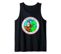 Believe Big Bigfoot Sasquatch Cryptid Hunter Apparel Tank Top