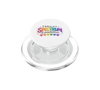 Believe in a Spectrum of Possibilities Design PopSockets PopGrip for MagSafe