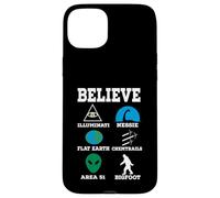 Believe in Conspiracy Theories Case for iPhone 15 Plus