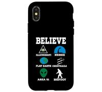 Believe in Conspiracy Theories Case for iPhone X/XS