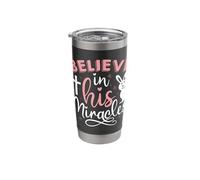 Believe in His Miracles | Easter Jesus Stainless Steel Insulated Tumbler