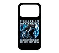 Believe In Myself The One Who Got Me Into This Mess Brainrot Case for iPhone 17 Pro