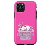 Believe in Naps Unicorn Cartoon Sleep Vibes Case for iPhone 11 Pro