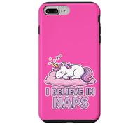 Believe in Naps Unicorn Cartoon Sleep Vibes Case for iPhone 7 Plus/8 Plus