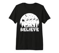 Believe in Santa - Believe in Christmas - Santa's Sleigh Premium T-Shirt