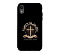 Believe In The Lord Jesus And You Will Be Saved Case for iPhone XR
