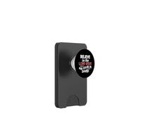 Believe In The Lord Jesus And You Will Be Saved PopSockets PopWallet for MagSafe
