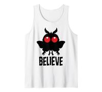 Believe in The Mysterious Mothman Tank Top