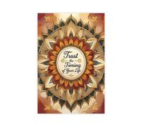Believe in Timing - Mandala Spiritual Art Painting Canvas Poster Bedroom Decor Landscape Office Room Decor Gift 12x18inch(30x45cm)