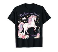 Believe in Your Magical Unicorn, Rainbow Dreams T-Shirt