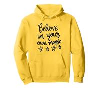 Believe In Your Own Magic Positive Inspirational Saying Pullover Hoodie