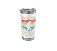 Believe in Yourself, Even if no one Else Does Bigfoot Stainless Steel Insulated Tumbler