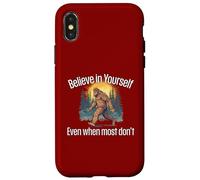 Believe in Yourself Even When Most Don’t Bigfoot Inspiration Case for iPhone X/XS