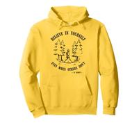 believe in yourself even when others don't robot quotes Pullover Hoodie