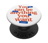 Believe, In, Yourself Inspiring Words Motivational Quote PopSockets Adhesive PopGrip