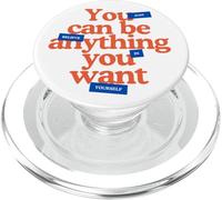 Believe, In, Yourself Inspiring Words Motivational Quote PopSockets PopGrip for MagSafe