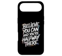Believe You Can And You’re Halfway There - Motivation Quote Case for iPhone Air
