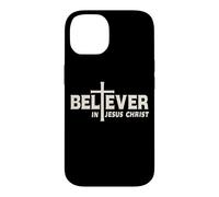 Believer In Jesus Christ Cross Christians Faith Christianity Case for iPhone 14