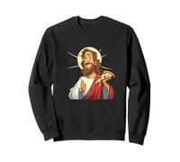 Believer Pizza Costume for Lord Jesus and Fast Food Lovers Sweatshirt