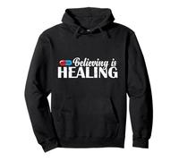 Believing is Healing Placebo Pullover Hoodie