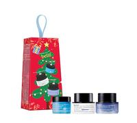 belif Aqua Bomb Santa Moisturizer Kit | Travel Size Hydration Kit: Face Cream, Eye Cream, Night Mask, Perfect Trio, Korean Gift