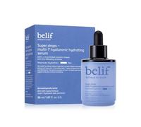 belif Super drops - multi-7 hyaluronic hydrating serum | Lightweight serum with 7 types of hyaluronic acid & panthenol, deep hydration & restore skin barrier, Korean skincare, Korean beauty (30ml)