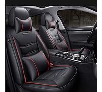 BELIKES Car Full Set Seat Cover Sets Deluxe Genuine Leather Seat Cushions Padded, for Nissan Juke 2019-2022 Accessories,E