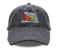 Belillpipi 30th Birthday Baseball Cap for Men, 1995 Colourful Baseball Hat Cotton, 30th Birthday Gifts, Gift Ideas for Dad, Grandad, Husband, Uncle, Brother, Friends