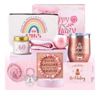 Belillpipi 60th Birthday Gifts for Women, Birthday Presents for Her, Gifts for Women Turning 60, Personalised Gift Box Set for Woman, Best Friend, Mum, Sister, Wife, Auntie