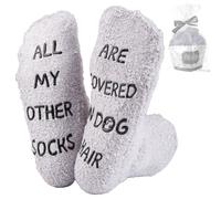 Belillpipi Birthday Gifts for Women Men Dog Lovers Socks with saying-ALL MY OTHER SOCKS ARE COVERED IN DOG HAIR Gifts for Women Friend Sister Girlfriend, Birthday Valentines Prensents Ideas