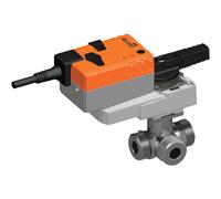 Belimo 3-Way Ball Valve G1-1/4 Kvs21 24VAC/DC 9s 2-point 4Nm IP54 R520/LRQ24A