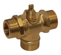 Belimo 3-Way Ball Valve G3/4 Kvs3.6 24VAC/DC Fail-Safe 75s MP-Bus 1Nm IP40 Terminal C520Q-J/CQK24A-MPL-T