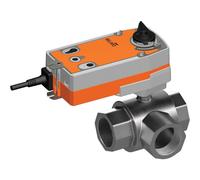 Belimo 3-Way Ball Valve Rp2 Kvs75 24VAC/DC Fail-Safe 75s 2-point 20Nm IP54 R3050-BL4/SRF24A