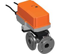Belimo 3-Way Characterized Valve DN32 Flange Kvs16 24VAC/DC 90s 2-10V 20Nm IP67 R7032R16-B3/SR24P-SR