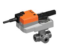 Belimo 3-Way Characterized Valve G1-1/2 Kvs10 24VAC/DC 90s BACnet/Modbus/MP-Bus 20Nm IP54 R523/SR24A-MOD